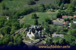 Aerial photo Sababurg Castle