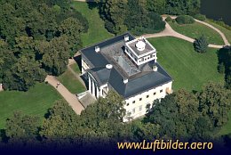 Aerial photo Wörlitz Castle